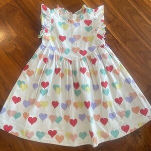 Pink Chicken Jennifer Dress Multi Hearts